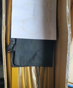 Alternative view of 7.2FT Circle Balloon Arch Stand for Floor Round Arch Backdrop Stand Flower Balloon Arch Frame Kit Flower Gold Metal Arches Backdrop