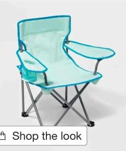 Alternative view of Kids' Character Portable Camp Chair - Sun Squad, Sun Squad Kids' Dino Character Portable Camp Chair - Mint Green
