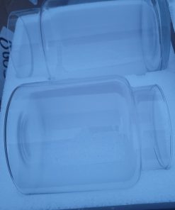 Alternative view of Large Glass Vase, Clear Glass Vase Set of 2, Large Flower Vases