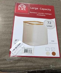 Alternative view of 72L Capacity Foldable Large Laundry Basket Hamper