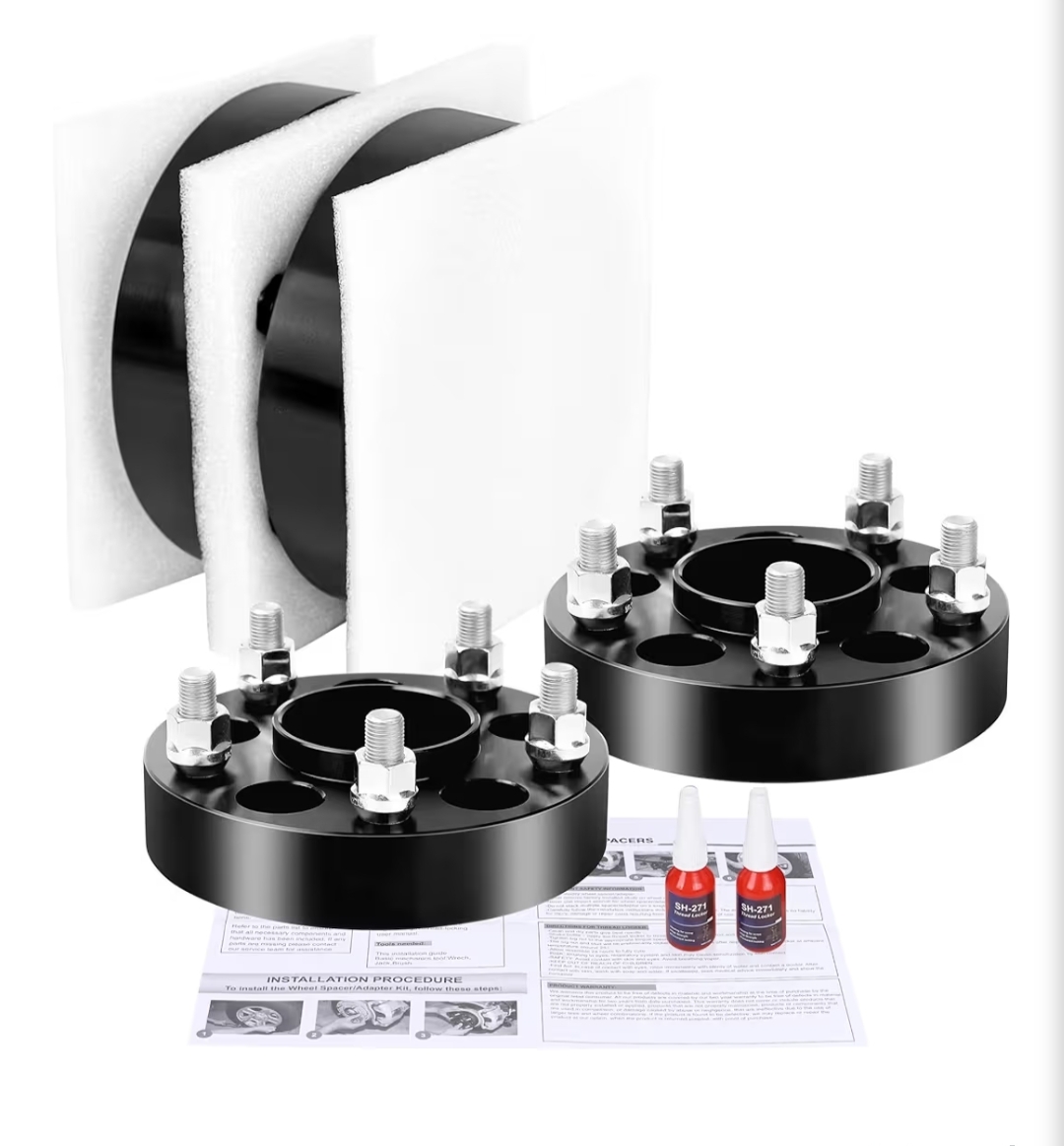 5x4.5 to 5x4.75 Hubcentric Wheel Adapters, 1.25 inch 5x114.3mm to 5x120.65mm Wheel Adapters 70.5mm Hub Centric and 71.5mm Hub Bore with 1/2-20 Thread Pitch - Image 11