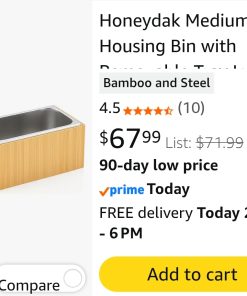 Alternative view of Ice Housing Bin with Removable Tray Ice Holder Container Bucket Beverage Tub for Freezer Display Buffet Bar Counter Party Drink Chiller