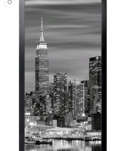 20x40 Picture Frames Black 1 Pack, Wood 20x40 Panoramic Picture Frame for Wall Mounting, Simple and Classic Style