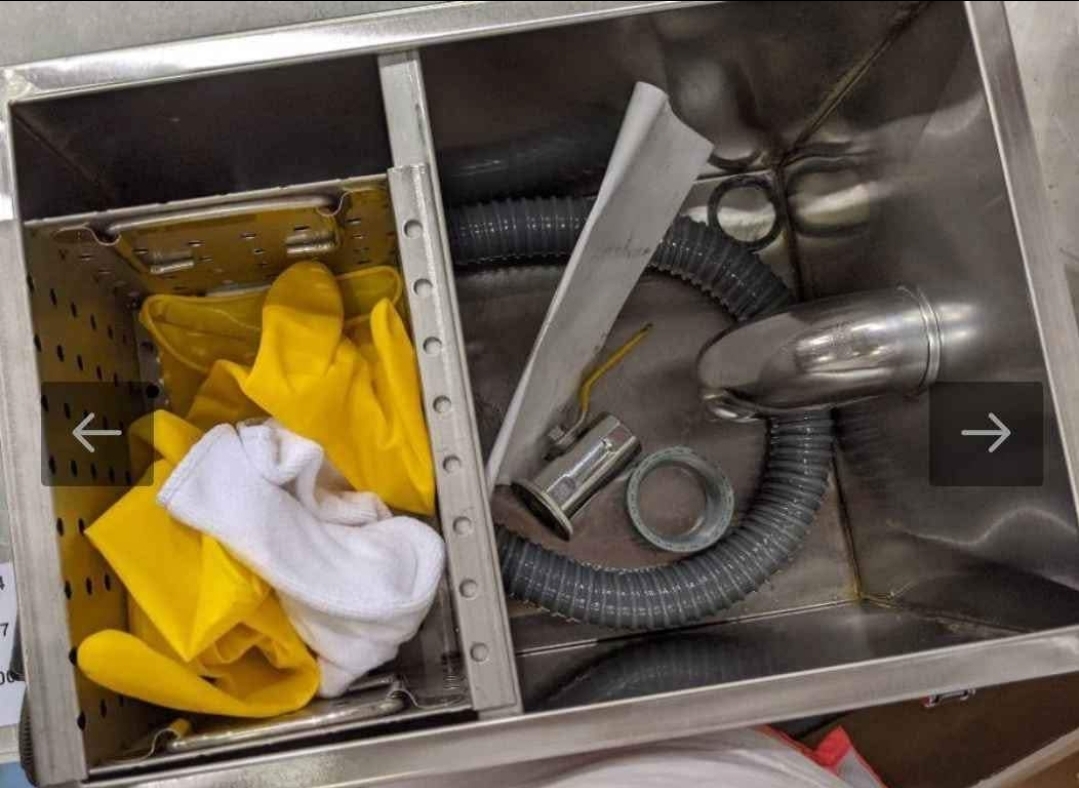 8LBS Top Inlet Commercial Grease Interceptor, Stainless Steel Grease Trap 4 Gallon, Under Sink Grease Trap Waste Water Oil-water Separator - Image 3