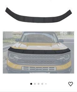 Hood Protector Compatible with 2021-2024 Bronco Sport Accessories Hood Guards Deflector Trim