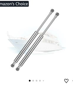 15 inch 20lb Stainless Steel Gas Struts Spring Prop, 2 Pcs C16-15064 Gas Shock 15" Lift Support Marine Gas Struts