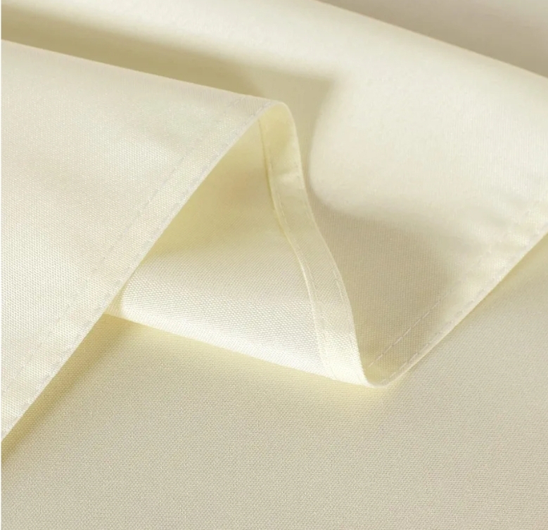 2 Pack Beige Tablecloth 60 x 102 Inch, Rectangle 6 Feet Table Cloth - Image 4