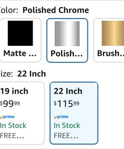 Alternative view of 22‘’ Extra-Tall Polished Chrome Kitchen Faucets, Commercial High Arc Single Handle Kitchen Faucets with Pull Down Sprayer