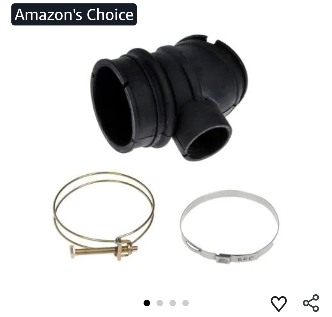 Dorman 696-036 Engine Air Intake Hose Compatible with Select Toyota Models