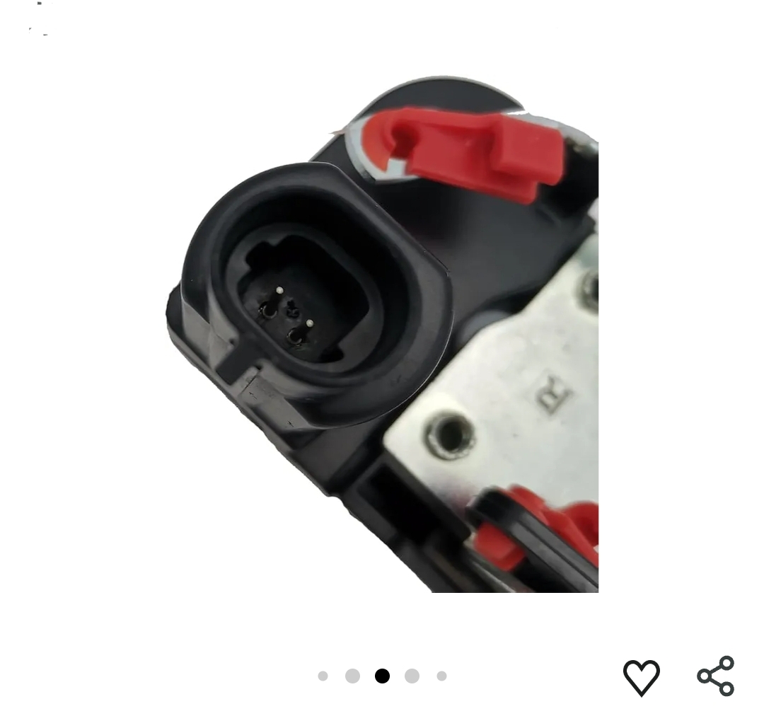 Door Lock Actuator Compatible with 1997-2001 Cherokee Rear Right Passenger Side Replace 55235202AC - Image 6