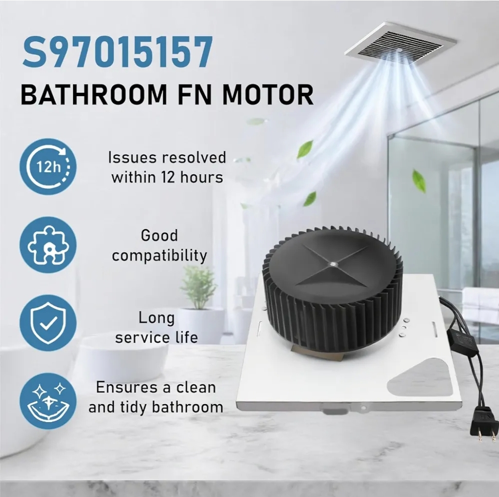 S97015157 Motor Assembly Compatible with Broan NuTone Bathroom Exhaust Fan - Image 10