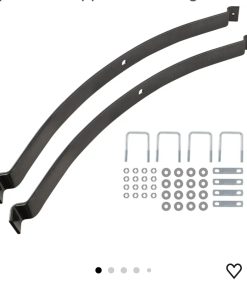 Helper Spring Kit 2000 lbs Heavy Duty Leaf Spring Load Assist for Pickup Trucks, SUVs & Trailers Enhances Rear Suspension Support & Towing Stability