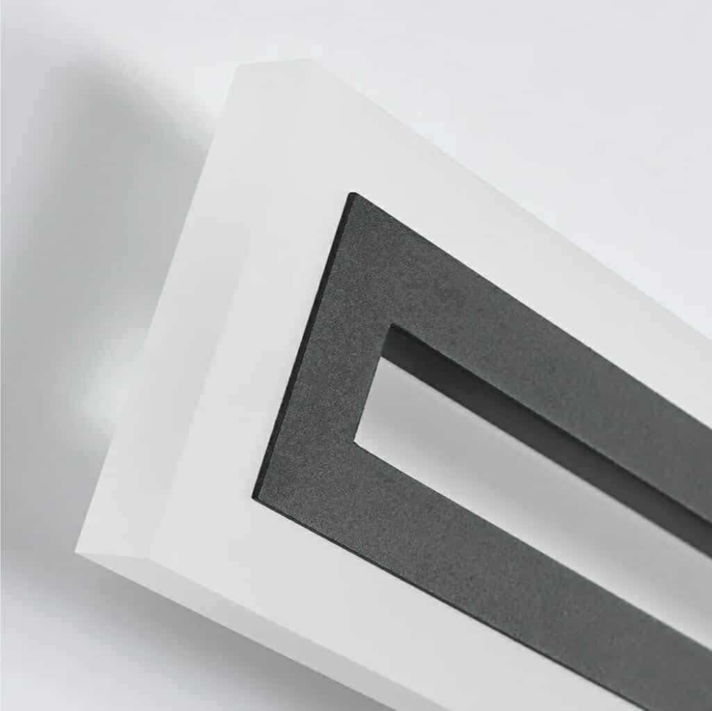 40" Light Fixtures Over Mirror Bathroom Vanity Light Fixtures Black Modern Light Fixture 6000K - Image 10