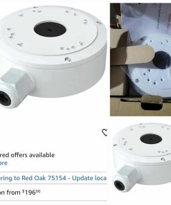 Alternative view of Digital Watchdog DWC-MT9JUNC Junction Box for Fixed Lens T9 Turret Cameras – White