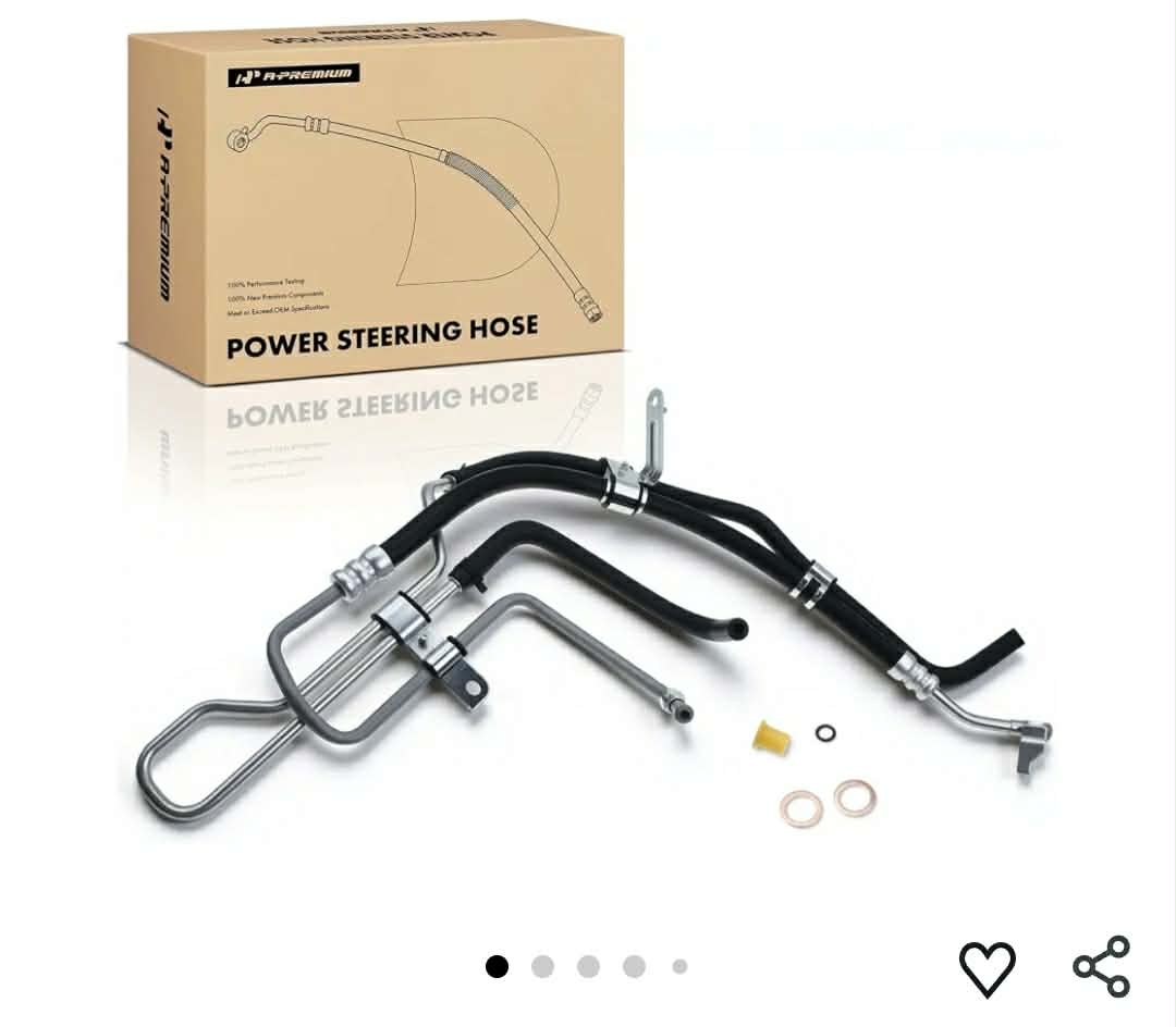 Power Steering Pressure & Return Hoses Line Assembly