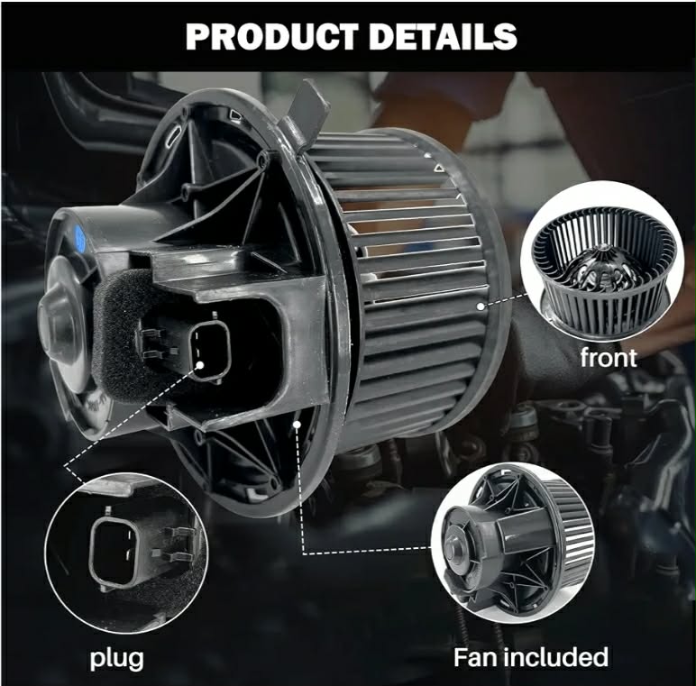 700154 AC Heater Blower Motor Fan Assembly Fit for Jeep - Image 5