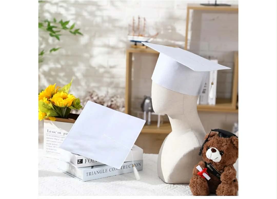 36 Pcs Adult/Kid Graduation Cap with Tassel Felt Grad Hat - Image 8