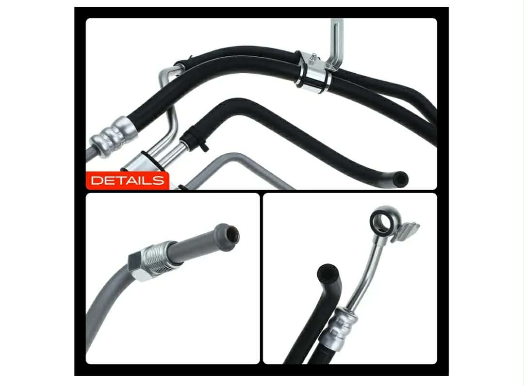 Power Steering Pressure & Return Hoses Line Assembly - Image 12