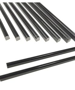 Black 15 Pack Marble Pencil Tile, 0.5"X12" Polished Marble Tile Edge Trim3