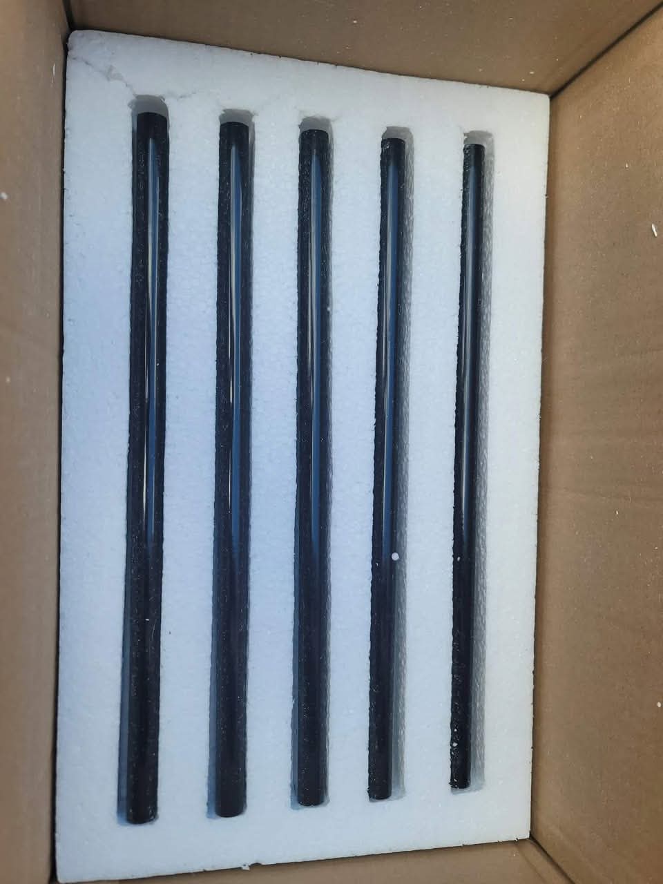 Black 15 Pack Marble Pencil Tile, 0.5"X12" Polished Marble Tile Edge Trim3 - Image 10