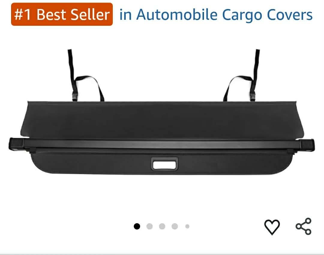 Cargo Cover for 2010-2015 Lexus RX270 RX350 RX450H Accessories