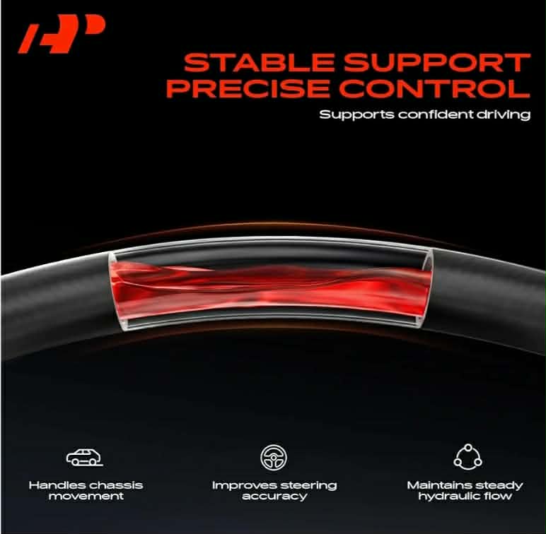 Power Steering Pressure & Return Hoses Line Assembly - Image 3