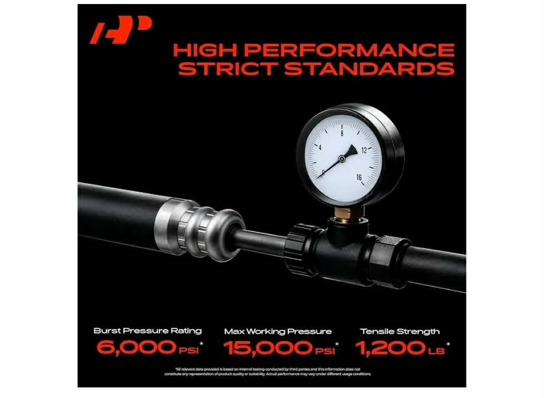 Power Steering Pressure & Return Hoses Line Assembly - Image 9