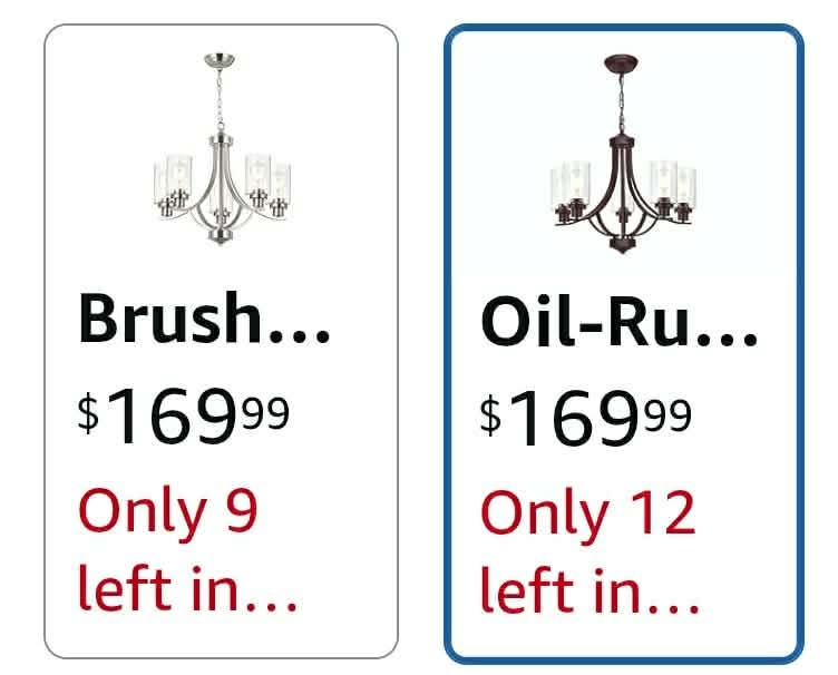 Farmhouse Chandelier Classic 22.6" Contemporary 5-Light Chandelier Lighting with Clear Glass Shade - Image 13