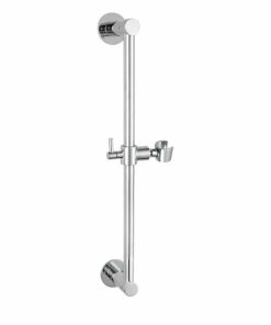 Shower Slide Bar Adjustable Handheld Shower Head Holder Wall Mount - 15inch