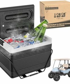 Golf Cart Cooler with Mounting Bracket Kit Caddy