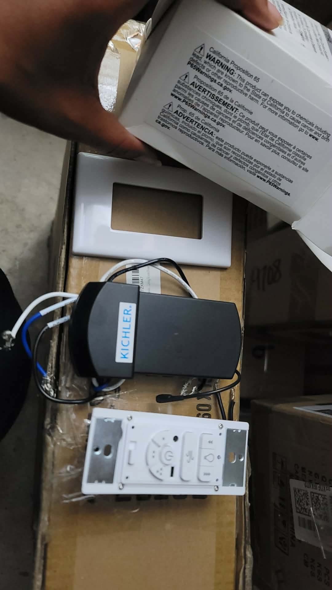 AC Standard Limited Function Wall Control System, Modern, Slim Design, 3 Speed Settings, Breeze Mode - Image 8