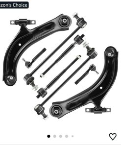 Front Lower Left&Right Control Arms w/Ball Joints Stabilizer/Sway Bar End Links Tie Rods Suspension Kit