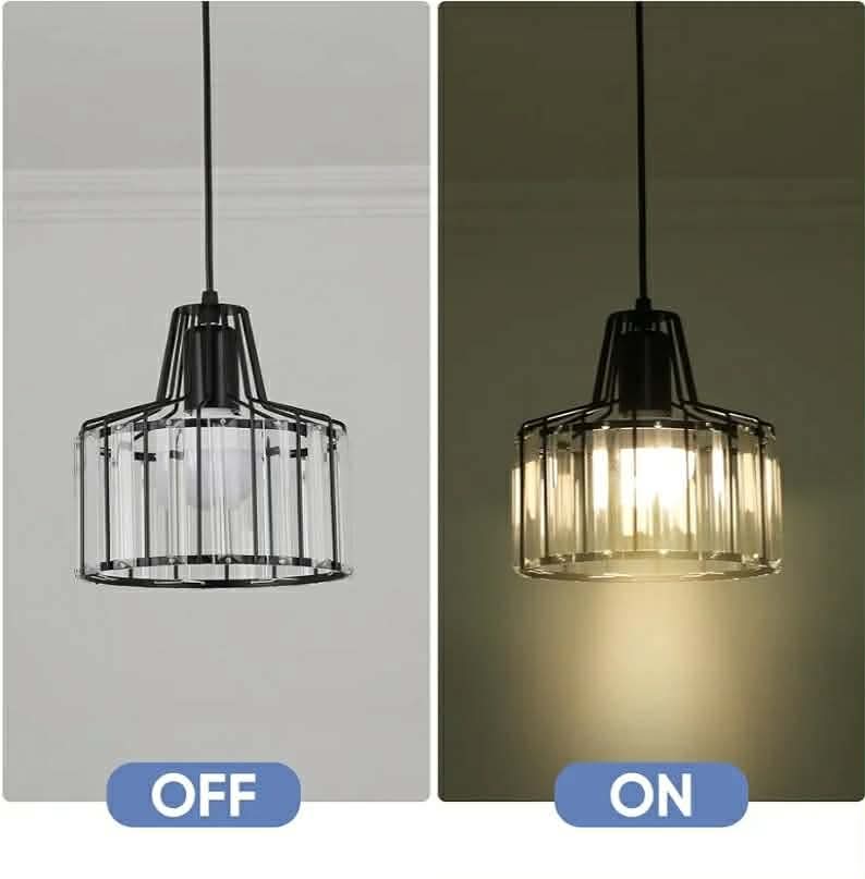 2pk Battery Operated Pendant Lights,Rechargeable Pendant Light with Remote, Crystal Pendant Light Fixtures - Image 7