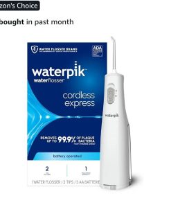 Waterpik Cordless Express Water Flosser, Battery Operated & Portable for Travel & Home