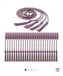 48 Pack Graduation Honor Cords with Tassels - 68 Inch Braided Cords Bulk