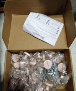 Alternative view of 30 Pack Drawer Pulls 1-1/4 Inch Kitchen Cabinet Knobs Solid Round Dresser Drawer Knobs Pink