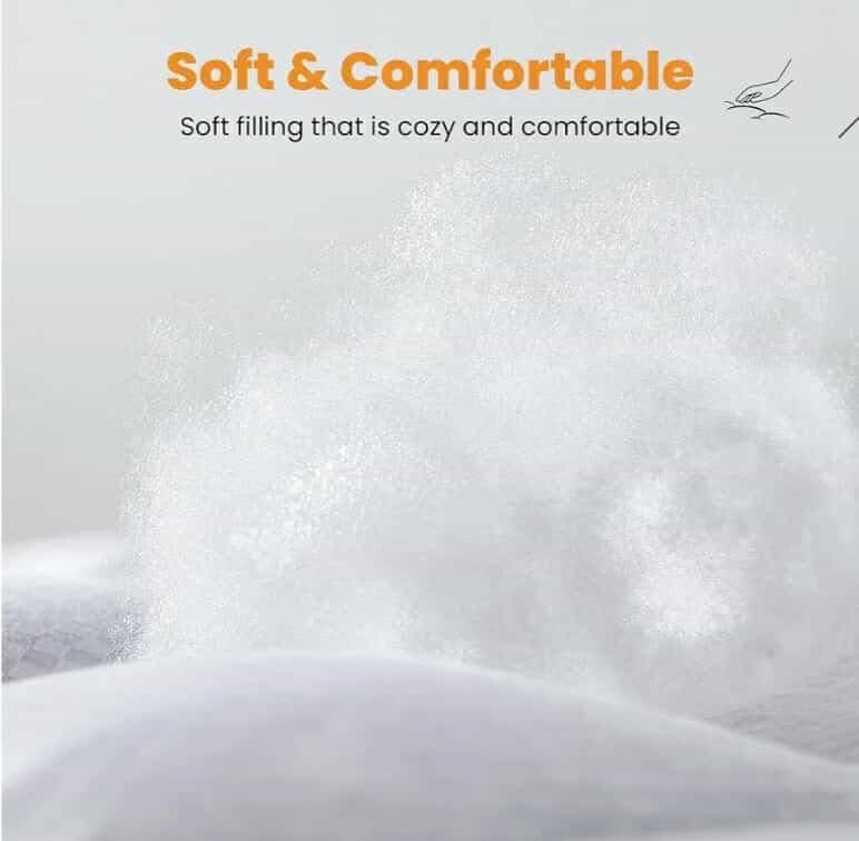 Twin XL Mattress Pad - Cooling Breathable Mattress Topper, Quilted Fitted Mattress Protector, Pillow Top Mattress Cover with 8-21" Deep Pocket, Soft, Machine Washable, White, Twin Extra Long - Image 2