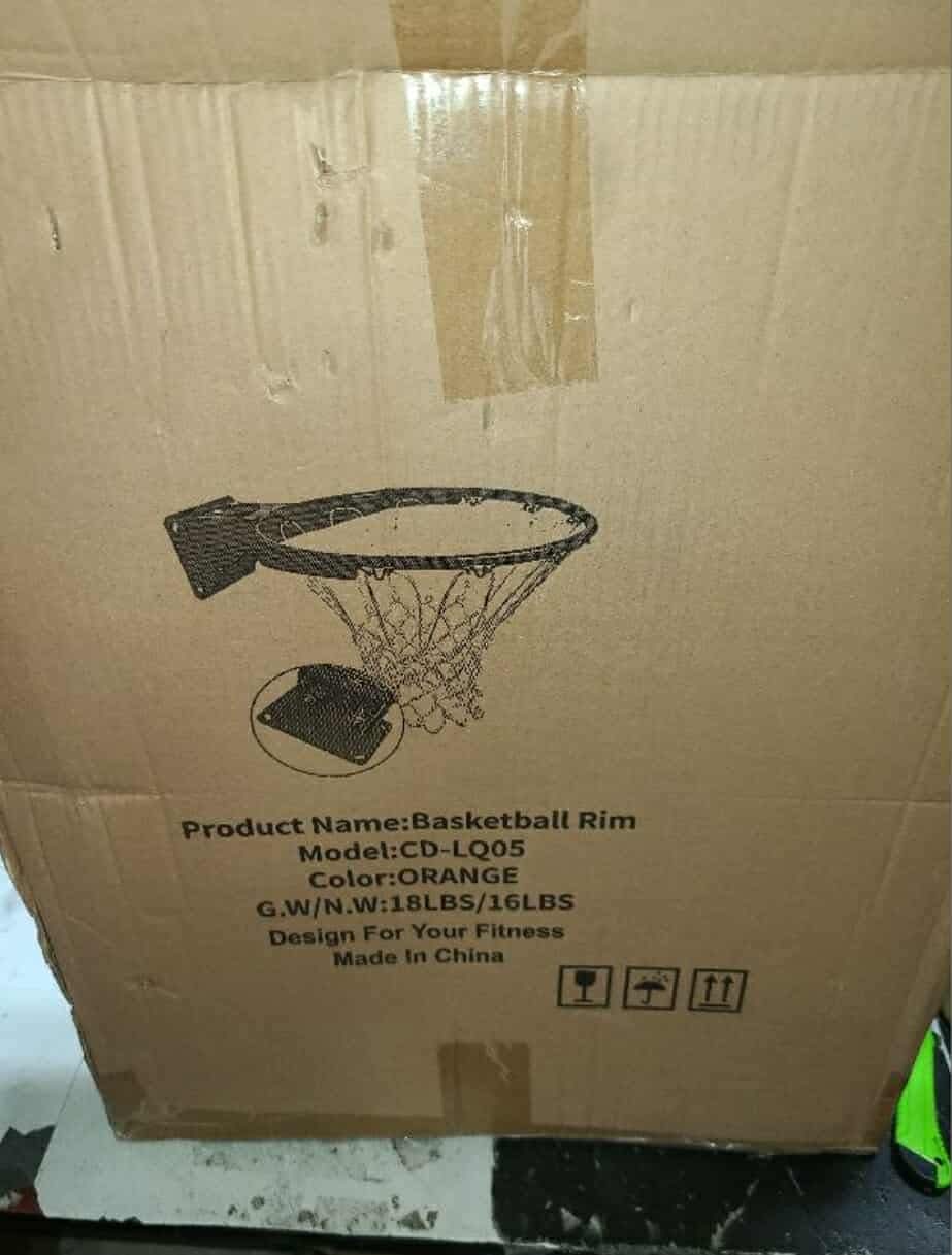 Rakon Basketball Double Spring Solid Rim And Net Wall Mounted - Image 3