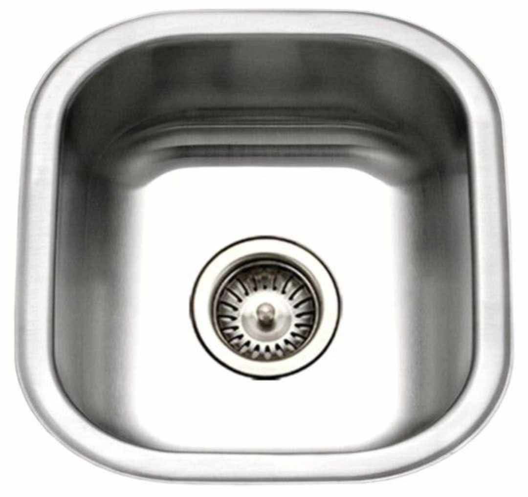 Stainless Steel Kitchen Sink for Bar & Prep: 17 Inch Undermount Single Bowl Sink with Strainer - Image 7