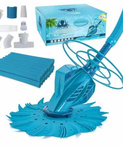 Octopus Suction Pool Cleaner, Inground Automatic Pool Vacuum Cleaner with Hose - Swimming Sweeper Vac Cleaning Suction-Side Cleaners