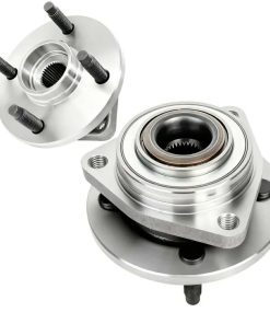 2Pcs 513205 Front Wheel Bearing Hub Assembly, Non-ABS, 4 Lug
