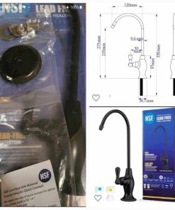 Alternative view of NSF Certification Water Filtration Reverse Osmosis Faucet (Oil Rubbed Bronze) Lead-Free