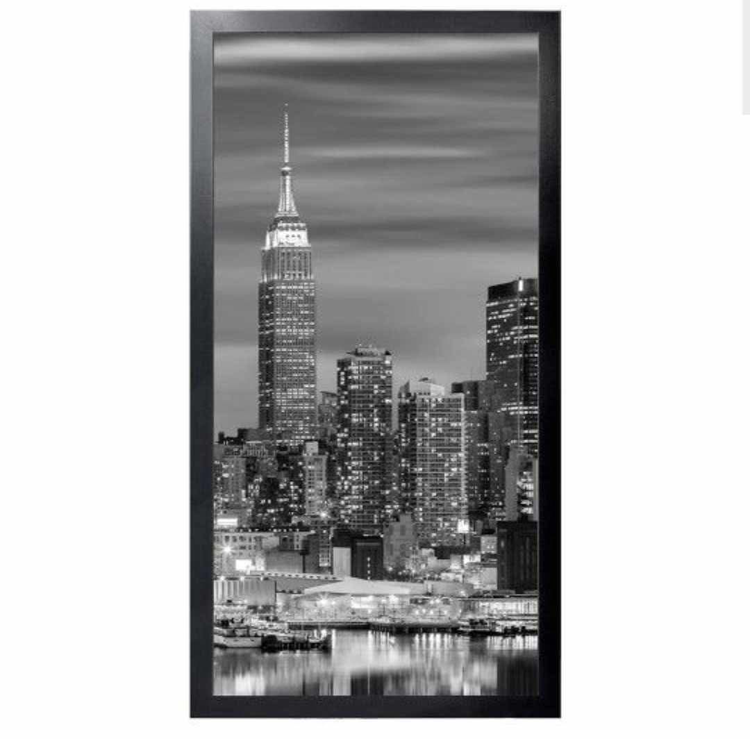 20x40 Picture Frames Black 1 Pack, Wood 20x40 Panoramic Picture Frame for Wall Mounting, Simple and Classic Style - Image 8