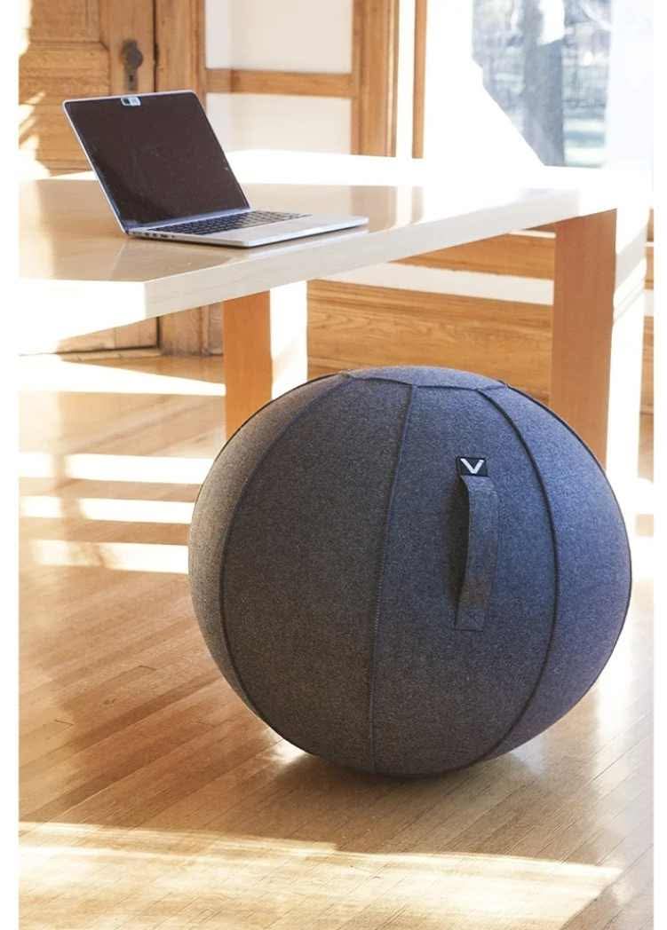 Premium Ergonomic Sitting Ball Chair, Felt, Standard Size (22 to 24 inches) - Image 7
