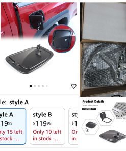 Alternative view of Fuel Tank Cap Replacement Anti-theft Lock Cap Compatible with Toyota Tacoma