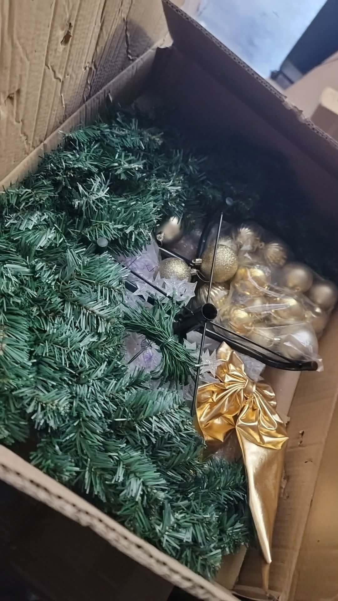 3 FT Eid Ramadan Moon Tree, Lighted Crescent Artificial Tree - Image 3