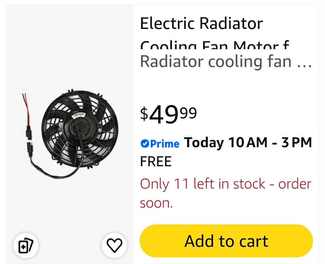 Electric Radiator Cooling Fan Motor for Polaris Sportsman - Image 2