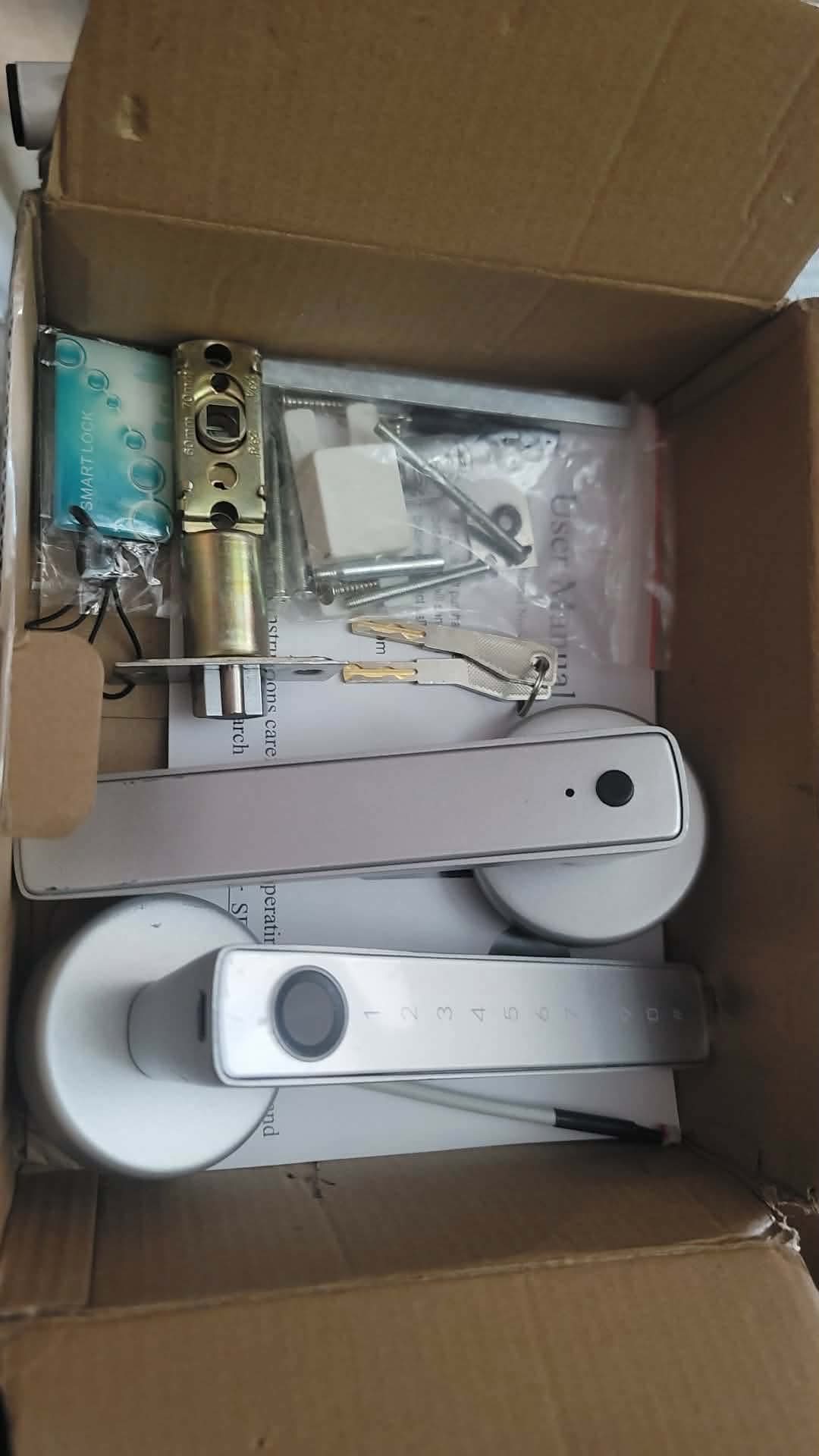 Fingerprint Door Lock, Smart Fingerprint Door Knob - Image 2