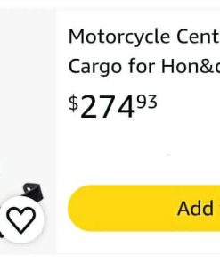 Alternative view of Motorcycle Center Rack Luggage Cargo for Honda Dax