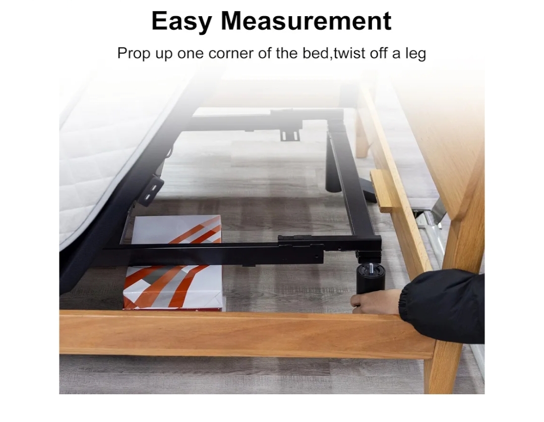 Adjustable Bed Legs Replacement for Adjustable Bed Frame Set of 4 - Image 7